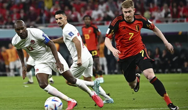 Kevin de Bruyne es titular con la selección de Bélgica. Foto: AFP