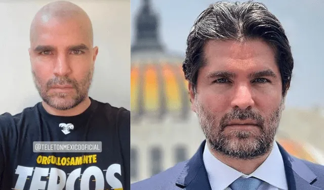 Eduardo Verástegui fue parte de la Teletón México 2021. Foto: Eduardo Verástegui/Instagram, Milenio/captura.