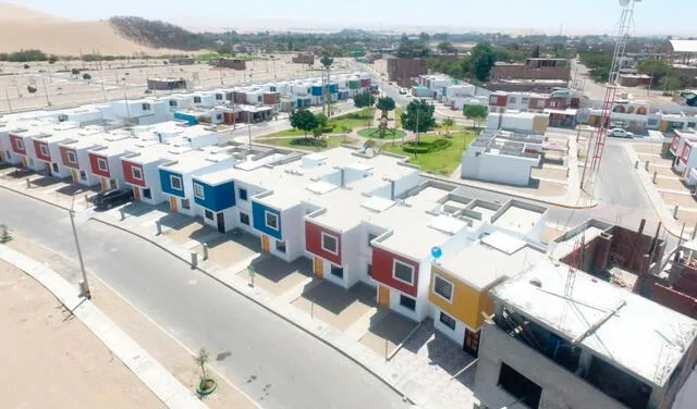 Actualmente existen 320 proyectos de viviendas sociales. Foto: Andina