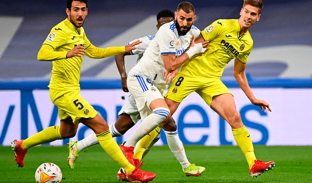 Real Madrid iguala ante el Villarreal por LaLiga