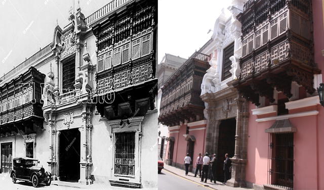 Palacio Torre Tagle. Foto: Composición LR/ El Peruano