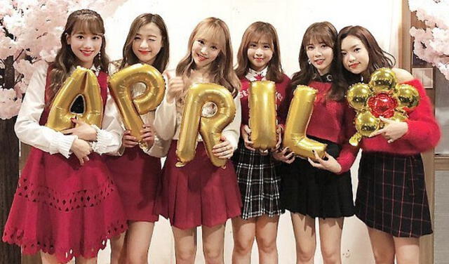 APRIL, disband kpop