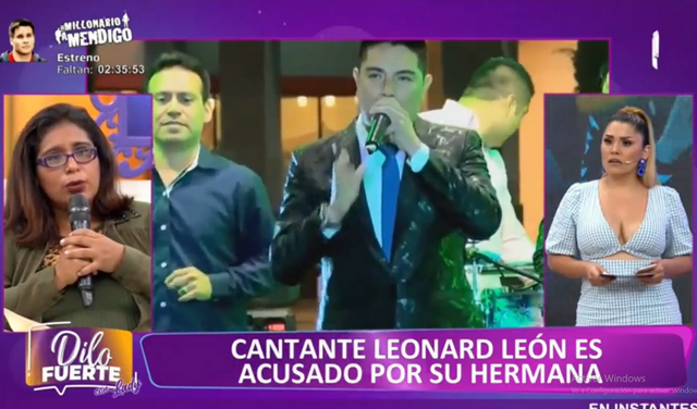 Vanessa León declara en contra de Leonard León durante el programa de Lady Guillén.