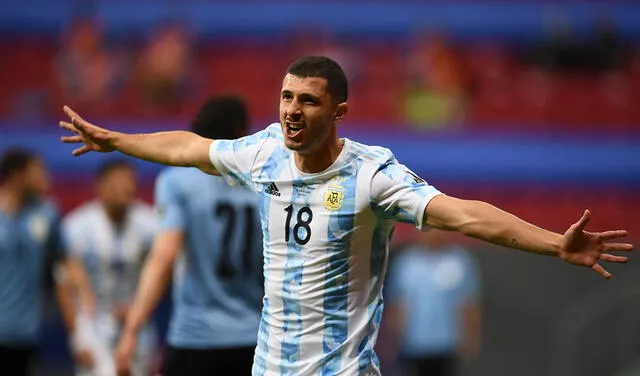 Argentina venció 1-0 a Uruguay con gol de Guido Rodríguez en la Copa América