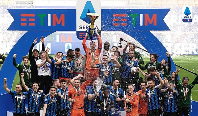 Inter salió campeón de la Serie A luego de 11 años. Foto: Inter