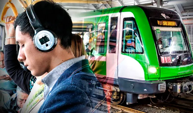 Metro de Lima: conoce por qué está prohibido reproducir música en volumen alto. Foto: composición Gerson Cardoso/Línea 1 Metro de Lima