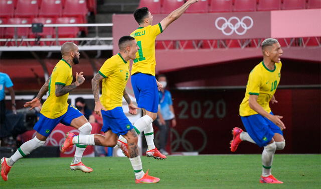 Brasil obtuvo el pase a la final tras vencer en penales a México. Foto: AFP