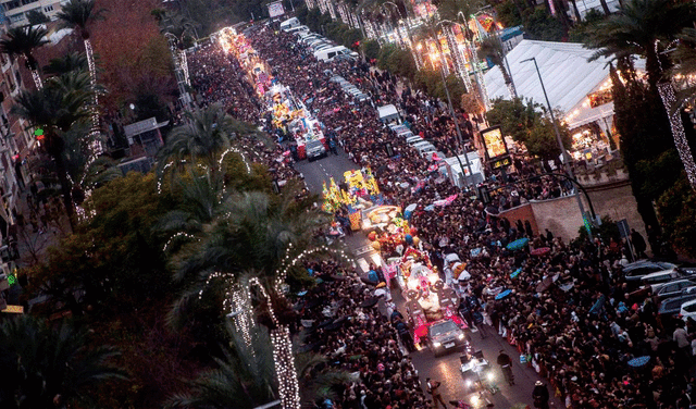 Cabalgata de Reyes 2018 en Córdoba (España). Foto: EFE