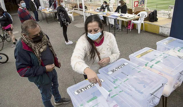 Megaelecciones. Ciudadanos votaron durante dos días. Foto: AFP