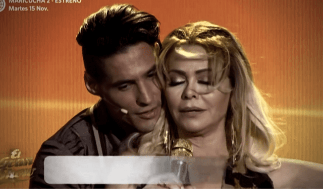 Los cibernautas criticaron a Gisela Valcárcel y Facundo González por escena en "El gran show"