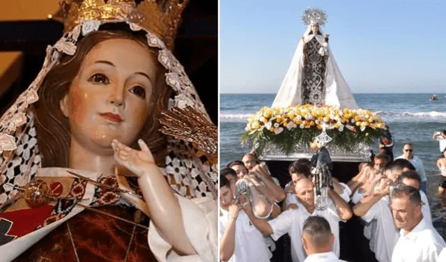 La Virgen del Carmen es considerada la patrona de los marineros