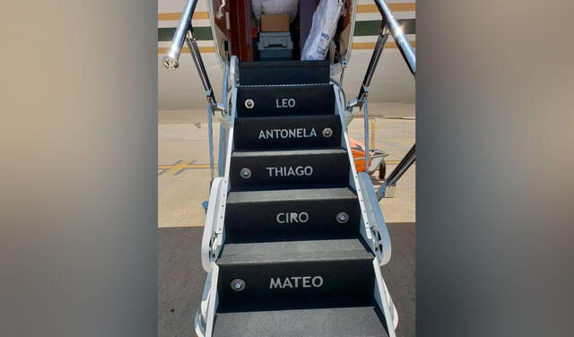 Presidente argentino alquiló avión de Messi por U$S 160.000 para ir a México