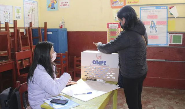 ONPE presenta plataforma 'Elige tu local de votación’, para las Elecciones Regionales y Municipales. Foto: Twitter