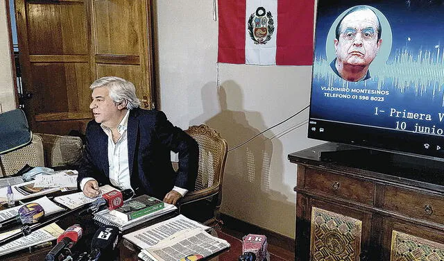 Confirmado: operador fujimorista contactó con Vladimiro Montesinos para perturbar elecciones
