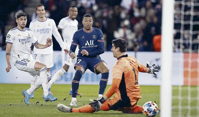 Kylian Mbappé, PSG vs. Real Madrid
