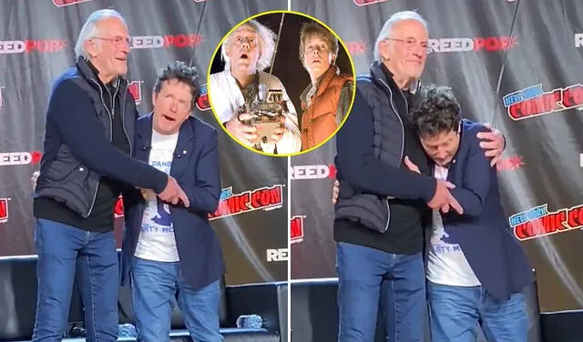 Michael J. Fox, Christopher Lloyd, Volver al futuro, Marty McFly, Doctor Emmett Brown