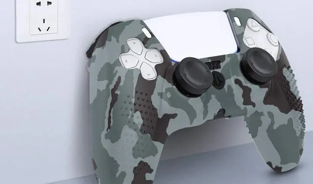 Funda para mando de PlayStation 5 TiMOVO. Foto: Topes de Gama Funda para mando de PlayStation 5 TiMOVO. Foto: Topes de Gama