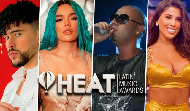 Premios Heat 2022: ¿dónde ver EN VIVO los galardones a lo mejor de la música latina?