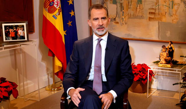 La Casa Real de España anunció que la fortuna de Felipe VI es de 2,57 millones de euros. Foto: AFP