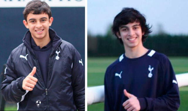 Lucas Monteiro pasó por el Tottenham. Foto: composición/Instagram