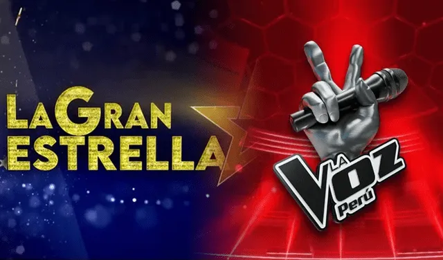 "La gran estrella" y "La voz Perú"