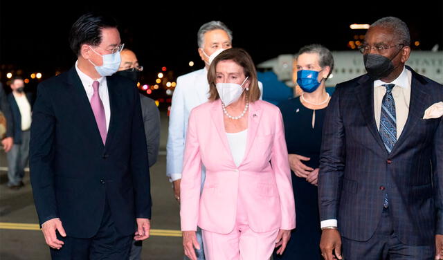 Nancy Pelosi en Taiwán