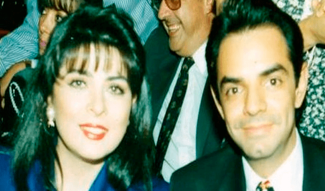 Victoria Ruffo y Eugenio Derbez cuando eran pareja.