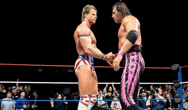 Bret Hart y Lex Luger ganaron el Royal Rumble de 1994. Foto: WWE