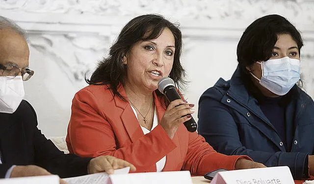 Cabeza. Dina Boluarte es quien dirigirá la transición. Foto: Félix Contreras/La República