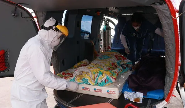 Personal de salud trasladó a las personas heridas. Foto: Diresa Cusco