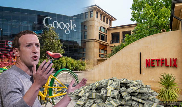 Silicon Valley, google, netflix, facebook