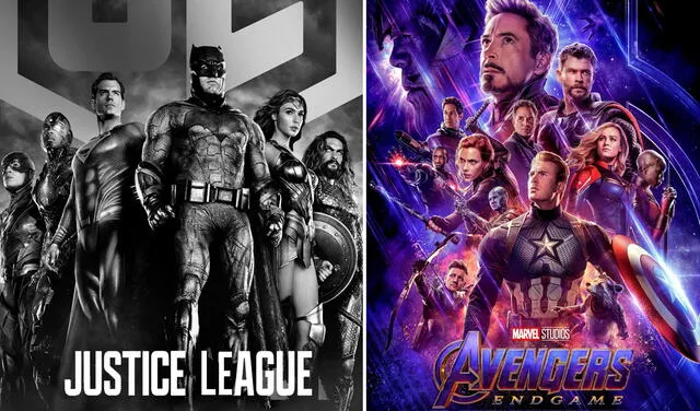 Las dos películas son grandes referentes dentro del género de superhéroes. Foto: composición / Warner / Marvel Studios