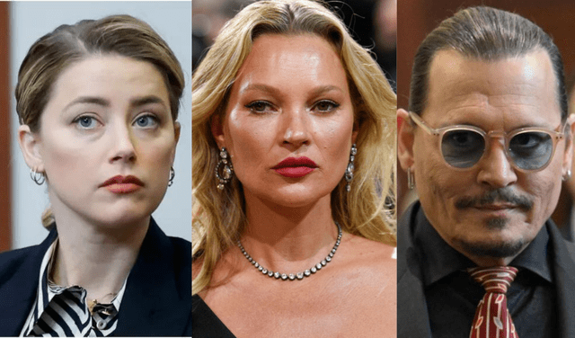 Kate Moss desmintió a Amber Heard y negó alguna agresión por parte de Johnny Depp. Foto: Milenio/ CNN/ Marca