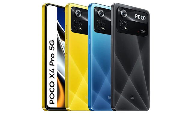 Diseño del Poco X4 Pro 5G