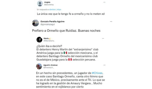 Hinchas volvieron tendencia a Santiago Ormeño. Foto: captura de Twitter