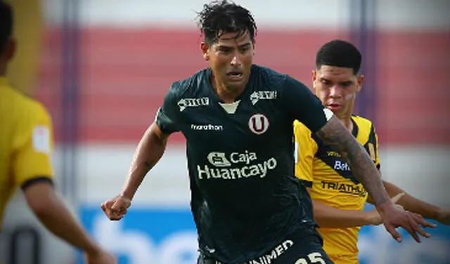 Enzo Gutiérrez juega su primera temporada en Universitario. Foto: FPF