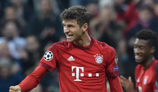 Thomas Müller tiene más de 600 encuentros con el Bayern Múnich. Foto: EFE