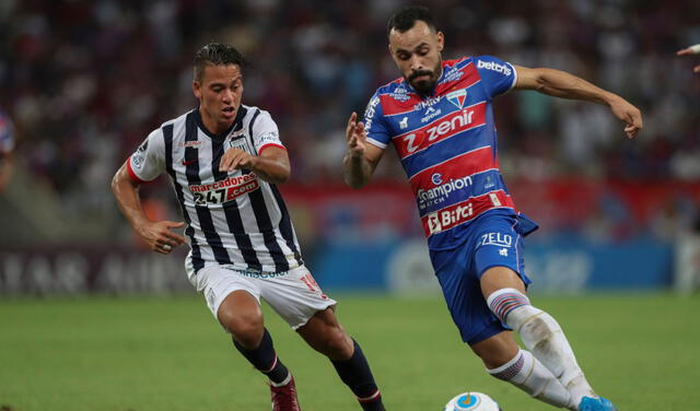 Alianza Lima vs. Fortaleza: el cuadro blanquiazul va cuarto y el tricolor marcha tercero en el grupo F de Libertadores. Foto: EFE
