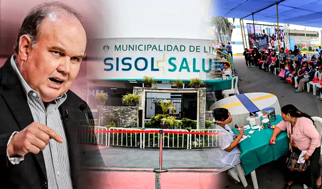 Rafael López Aliaga 8 promesas en salud que debe cumplir el virtual alcalde de Lima Metropolitana  JNE  ONPE  Hospital de la Solidaridad  Sisol  Lima Sana. Foto: composición de Jazmín Ceras/La República/Gob.pe/Municipalidad de Lima