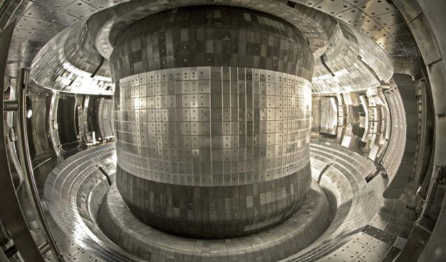 Interior del reactor East. Foto: Academia de Ciencias China