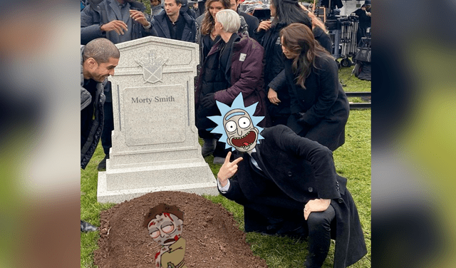 Conoce el origen del meme viral del hombre tomándose un selfie sobre una tumba