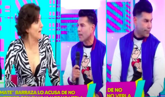 Carlos Barraza alza la voz a Vanessa López y Gigi le reclama: “No le grites, no hay necesidad”
