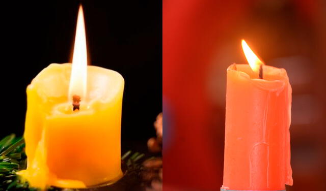 Para el ritual, necesitarás una vela amarilla y otra naranja. Foto: composición/difusión