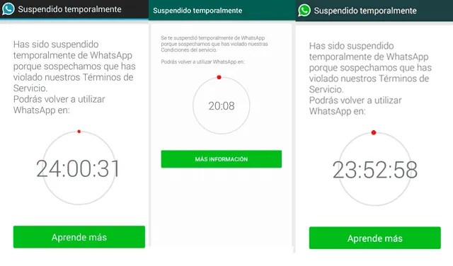 WhatsApp | Cómo recuperar cuenta suspendida