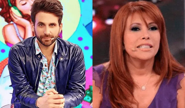 Rodrigo González le dice a Magaly Medina que no trate de menospreciar la entrevista de Amor y fuego al papá de Ethel Pozo. Foto: composición/ La República