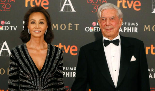 Mario Vargas Llosa e Isabel Preysler