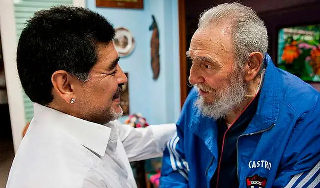 Maradona y Fidel Castro, dos amigos que han fallecieron el mismo día