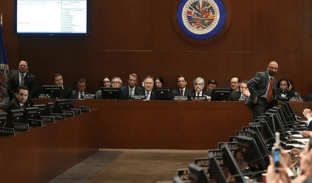 El Consejo Permanente de la Organización y el Consejo Interamericano para el Desarrollo Integral dependen directamente de la Asamblea General de la OEA. Foto: AFP
