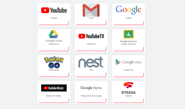 Todos los servicios de Google registraron fallas de conexión en sus plataformas. Foto: DownDetector