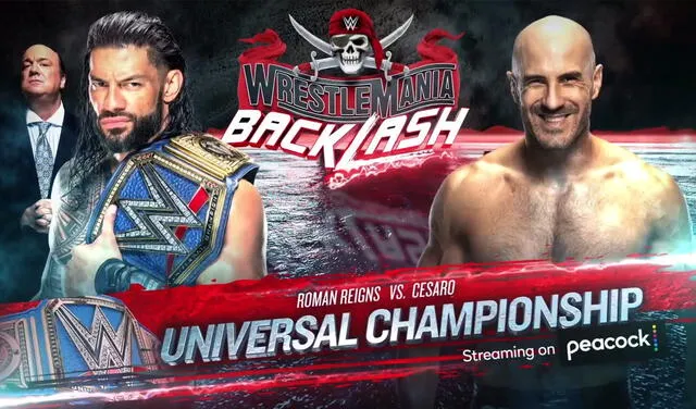 Cesaro se medirá con Roman Reigns el próximo domingo 16 de mayo en Backlash. Foto: WWE